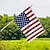 billige 250-års jubilæum-4. juli Dørdekorationer Dørbetræk og patriotisk haveflag Amerikansk indendørs/udendørs patiohave uafhængighedsdag