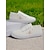 cheap Women&#039;s Sneakers-Women&#039;s White Flexible Canvas Sneakers – Lightweight Foldable Lace-Up Shoes for Travel, walking and Casual wear