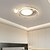ieftine Montaj Plafon-52 cm Insula de proiectare Lumini de Tavan Metal Pictate finisaje LED 110-120V 220-240V