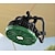abordables Lampes et lanternes de camping-1 ventilateur de camping portable de 6 pouces avec rotation à 360 degrés, affichage de la puissance avec régulation de vitesse infinie, éclairage de projection pouvant être suspendu ou posé