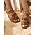 abordables Sandalias de Vacaciones-Sandalias planas con tiras de piel sintética negra para mujer: zapatos minimalistas sin cordones para verano, para uso informal, en la playa y en vacaciones