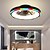 abordables Luces de techo regulables-2-luz 50 cm Regulable Ventilador de techo Metal Acrílico Moderno Estilo nórdico 220-240V
