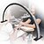 cheap Bedside Lamp-Half Moon Light for Nail Desk, 21.5In/29.5In 39W Nail Arch Lamp with Wire Controller/Remote, 3 Color Modes Nails Tech Lights, Bright Lamps, for Eyebrows/Manicure Led Light