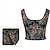 voordelige Korset-Rococo Overbuste korset Gemaskerd Bal Hoog korset Cosplay Jacquard Buikcontrole Push-up Jacquard Kostuum Dames Koninklijk Maskerade Feest Carnaval van Venetië Volwassenen Korset