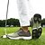 preiswerte Herren Golfschuhe-Herren Sneaker Golfschuhe Mikrofaser Wasserdicht Bequem Rutschfest Schnürung Schwarz / weiss Gelb Blau