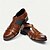 abordables Sandalias de piel premium-Sandalias de pescador de cuero para hombre: sandalias de verano transpirables con punta cerrada para uso informal y al aire libre