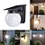 cheap Outdoor Wall Lights-1PC Solar Outdoor Light Wall Lamp Courtyard Balcony Decoration Outdoor Waterproof Patio Lamp Home Garden Layout Fence Ambient Light