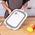 baratos Arrumação e Organização-1pc dobrável multifuncional cozinha prato cuba 1pc pe dobrável placa de preparação - 2.11gal multifuncional dobrável cozinha prato cuba para acampamento piquenique churrasco preparação de alimentos -