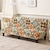 cheap Futon Sofa Cover-Jacquard Fabric Armless Sofa Bed Cover Sofa New Year Decor Slipcovers Stretch Protector Elastic Bench Cover