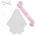 abordables Decoraciones de bodas-Conjunto de 3 piezas para despedida de soltera: diadema, velo de novia con correa para el hombro, accesorios para despedida de soltera
