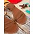 billiga Semester Sandaler-boho för kvinnor - chica flätade bruna sandaler - platta skor med ankelband för strandpromenader, utomhusmarknader och avslappnade sommardagar