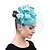 billiga Hattar och fascinators-Huvudbonad Fjädrar sinamay Bröllop Kvällsfest Elegant Bröllop Med Fjäder Hårbonad Huvudbonader