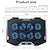 cheap Stands &amp; Cooling Pads-Gaming Laptop Cooling Pad with 8 Cooling Fans Laptop Fan Cooler Pad for 15-17.3 Inch Cooler Stand with 6 Height Adjustable RGB Cooling Pad with Two USB Port &amp; Phone Stand