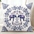 billiga boho stil-Mandala Bohemisk Dekorativ Kuddeöverdrag 1PC Mjuk Fyrkantig Soffkudde Fodral för Sovrum Vardagsrum Soffan Stol