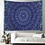 economico Arazzo Mandala-Arazzo Mandala Bohemien Appeso Arte da Parete Grande Arazzo Murale Decorazione Fotografica Sfondo Coperta Tenda Casa Decorazione Camera da Letto Soggiorno Blu