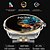 abordables Bracelets connectés-696 TN88 Montre intelligente 1.43 pouce Montre intelligente avec bracelet Bluetooth Podomètre Rappel d&#039;Appel Moniteur de Sommeil Compatible avec Android iOS Femme Hommes Mode Mains-Libres Rappel de