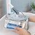 cheap Luggage &amp; Travel Storage-Transparent Toiletry Bag, Large Capacity Stylish Travel Cosmetic Organizer, Portable Handheld Makeup Storage Pouch