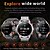 cheap Smartwatch-CF55 Smartwatch Heart Rate Sleep Monitoring Bluetooth Call LED Flashlight Information Push Sports Watch