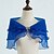 billige Sjalkappe-sjal dameomslag bolero skuldertrekk jakker/jakker elegant solbeskyttelse kortermet chiffon bryllup wraps med ren farge for formell vår  &amp; høstkjole for å imponere 2025