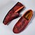 billiga Slip-ons och loafers till herrar-blommiga broderade mockasiner för män i mockagult - snygga slip-on skor perfekta för avslappnade utflykter och konstnärliga evenemang