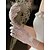 baratos Luvas de Festa-Renda Até o Pulso Luva De Renda Com Perola Imitação / Apliques Luvas de Festa / Casamento