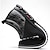 economico Casuale-scarpe derby stringate da uomo in pelle con stampa coccodrillo e pelle scamosciata nera, suola sportiva ed elegante per abbigliamento casual e business casual