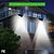 abordables luz nocturna enchufable-Luces LED de pared para exteriores, energía solar portátil, adecuadas para acampar en interiores y exteriores, iluminación potente, luz solar de 100 LED