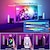 preiswerte LED-Stehlampe-LED-Lichtleisten Stimmungslicht Mehrere Lichteffekte Umgebungsbeleuchtung Flow-Lichtleiste Gaming/TV/PC/Zimmer