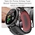 economico Smartwatch-S26 Smart Watch 1,43 pollici Smartwatch Bluetooth ECG+PPG Monitoraggio della Temperatura Contapassi Compatibile con Android iOS Uomini Chiamate Hands-Free Promemoria Messaggio Orologio 49mm