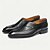 abordables Mocassins en cuir de qualité supérieure-mocassins en cuir faits main pour hommes - chaussures habillées à enfiler à brides croisées grises pour le derby du Kentucky, les événements professionnels et formels
