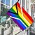 billige Hageflagg, Banner-Juni Pride Måned LGBTQ LGBT Pride Flagg Regnbue Utendørs Innendørs med Øyehull Hus Hage Dekorasjoner Høytidsbanner Skilt Glad Pride