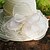 economico Cappelli da Festa-Cappelli Poliestere Organza Cappello da Sole Matrimonio Casuale Ferie Tè Corsa di Cavalli Elegante Vintage Protezione Solare Con Floreale Copricapo Copricapo