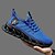 Χαμηλού Κόστους Καθημερινά Sneakers-ανδρικά αθλητικά παπούτσια απόδοσης, ελαφρύ αναπνεύσιμο πλέγμα σε μπλε ηλεκτρίκ, αθλητικά παπούτσια εξωτερικού χώρου