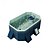 preiswerte Pools, Whirlpools &amp; Zubehör-faltbarer aufblasbarer Pool, langlebiger faltbarer aufblasbarer Swimmingpool - rechteckige Form, PVC-Material, mehrere Komponenten - für Familienspaß