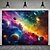 abordables Tapiz Planetario-Tapiz colgante del planeta Arte mural del universo Tapiz grande Decoración fotográfica Fondo manta Cortina Decoración del hogar dormitorio sala de estar