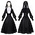 economico Religione Oscura-Abiti Costume Cosplay Costume da festa Mascherata Costume Per donna Mascherata martedì grasso Performance Feste Halloween Adulti 1 Collana Vestito Fascia