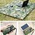 abordables Protection Solaire-un morceau de auvent carré multifonctionnel extérieur, auvent de plage de protection solaire, parasol, tapis de sol argenté clair