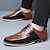 economico Casuale-scarpe derby stringate da uomo in pelle con stampa coccodrillo e pelle scamosciata nera, suola sportiva ed elegante per abbigliamento casual e business casual