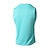 preiswerte Fitness Tank-Tops-Herren Tank Top Weste Unterhemd Ärmelloses Shirt Ärmellos Rundhalsausschnitt Sommer Einfach Mode Designer Basic Urlaub Straße Ausgehen Blau Marineblau Top T-Shirt für Herren