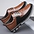 economico Casuale-scarpe derby stringate da uomo in pelle con stampa coccodrillo e pelle scamosciata nera, suola sportiva ed elegante per abbigliamento casual e business casual