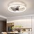 お買い得  シーリングライト調光可能タイプ-50 cm 調光可能 天井ファン メタル アクリル LED 近代の 220-240V