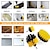 お買い得  手工具-3個セット 電動スクラバーブラシ ドリルブラシキット 2/3.5/4インチ プラスチックラウンドクリーニングブラシ カーペット ガラス 車 タイヤ ナイロンブラシ用