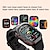 abordables Relojes inteligentes-Reloj inteligente 696 rastreador de fitness ECG PPG recordatorio de llamada Bluetooth Android iOS IP67 44mm 1.96
