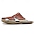abordables Sandalias casuales-Sandalias de exterior de piel sintética para hombre con suela resistente y diseño transpirable: calzado cómodo para senderismo y uso informal.
