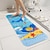 abordables Tapis de bain antidérapants-Tapis de bain pour bébé, tapis de bain antidérapant pour enfants, pour le bain et la douche des tout-petits, antidérapant, 40 po x 16 po avec trous de drainage et ventouses lavables en machine,