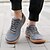 رخيصةأون أحذية رياضية غير رسمية-حذاء رياضي رجالي حافي القدمين - رمادي اللون، خفيف الوزن، بتصميم حضري - مناسب للارتداء اليومي وأنشطة اللياقة البدنية