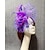 baratos Chapéus e Fascinators-Fascinadores Chapéu de Tule de Noiva Dia das Mulheres Com Pluma Acessório de Pérola para Cabeça