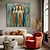 preiswerte Gemälde mit Menschen-handgefertigtes Ölgemälde auf Leinwand, Wandkunst, Dekoration, moderne abstrakte Figur für Zuhause, Tanzstudio, Dekor, gerollt, rahmenlos, ungedehntes Gemälde