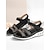 cheap Comfort Sandals-Women&#039;s Rhinestone-Embellished Air Cushion Sandals - Adjustable Velcro Open-Toe Comfort Shoes for Casual &amp; Outdoor Wear