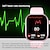 baratos Smartwatch-696 G20PRO Relógio inteligente 2.01 polegada Relógio inteligente Bluetooth ECG + PPG Podômetro Aviso de Chamada Compatível com Android iOS Feminino Masculino Chamadas com Mão Livre Lembrete de